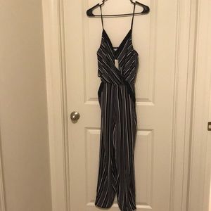 New striped jumpsuit